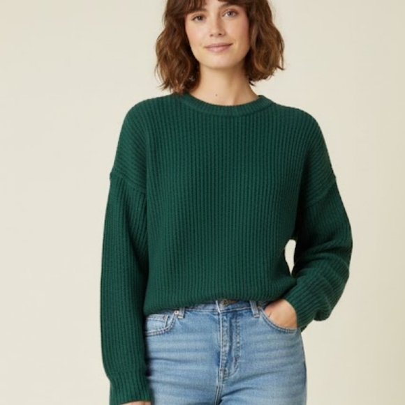 American Eagle Outfitters Sweaters - American Eagle Forest Green knitted sweater